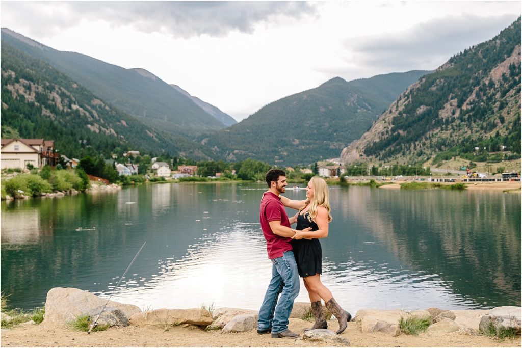Rocky Mountain Engagement, Rocky Mountain Engagement session, Rocky Mountain Engagement photographer, Guanella Pass engagement, Guanella Pass engagement session, Guanella Pass engagement session, Guanella Pass engagement photographer, Colorado engagement, Colorado engagement session, Colorado engagement photographer, Georgetown engagement, Georgetown engagement session, Georgetown engagement photographer, Georgetown Lake engagement session, Georgetown Engagement photographer, Rocky Mountain couple dancing